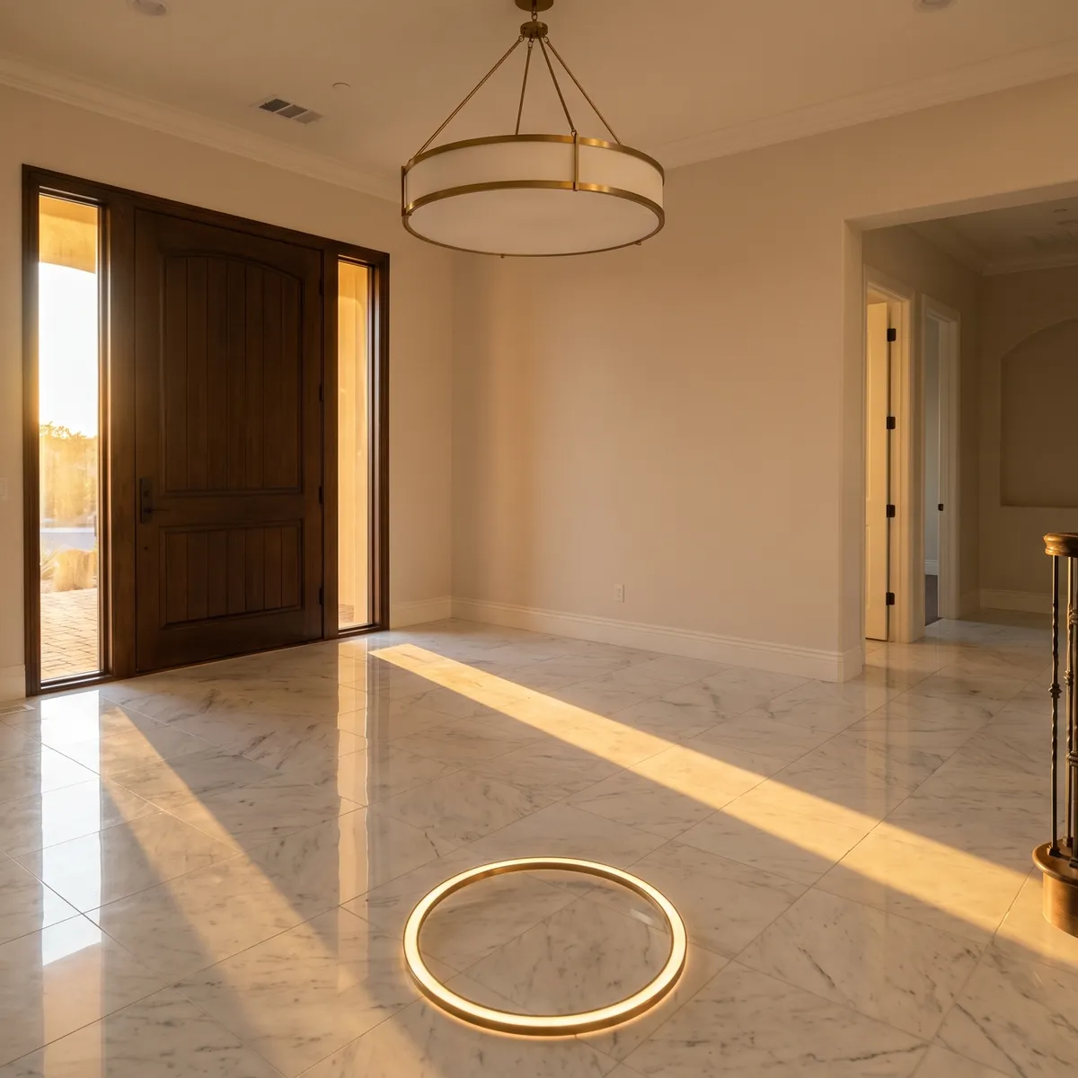 Stone & Marble Polishing in a Summerlin home